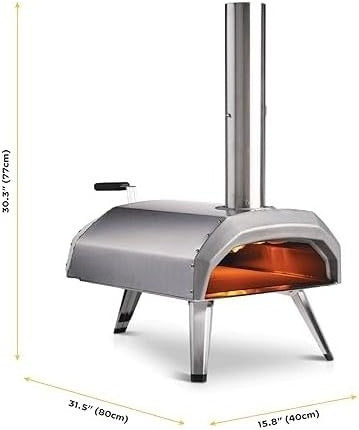 12 Multi‑Fuel Pizza Oven