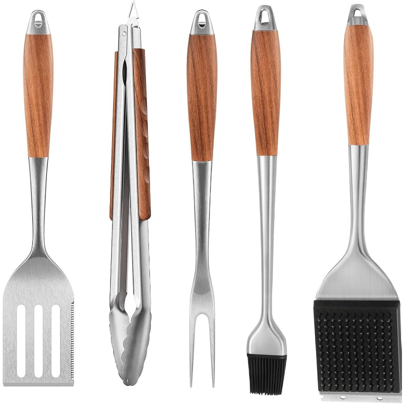 Utensils Set with Rosewood Handle