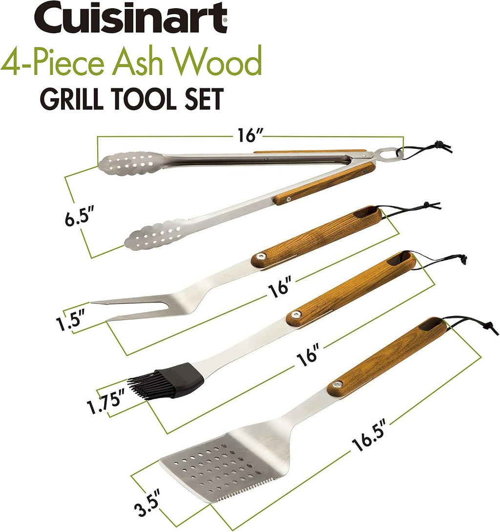 1100 4‑Piece Grill Tool Set