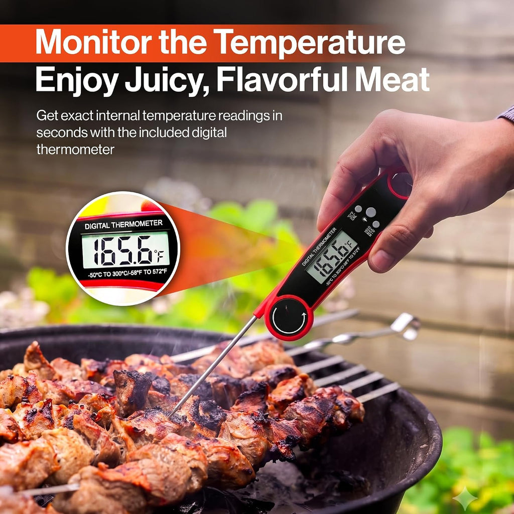 5 Pcs Premium Grilling Utensil Set
