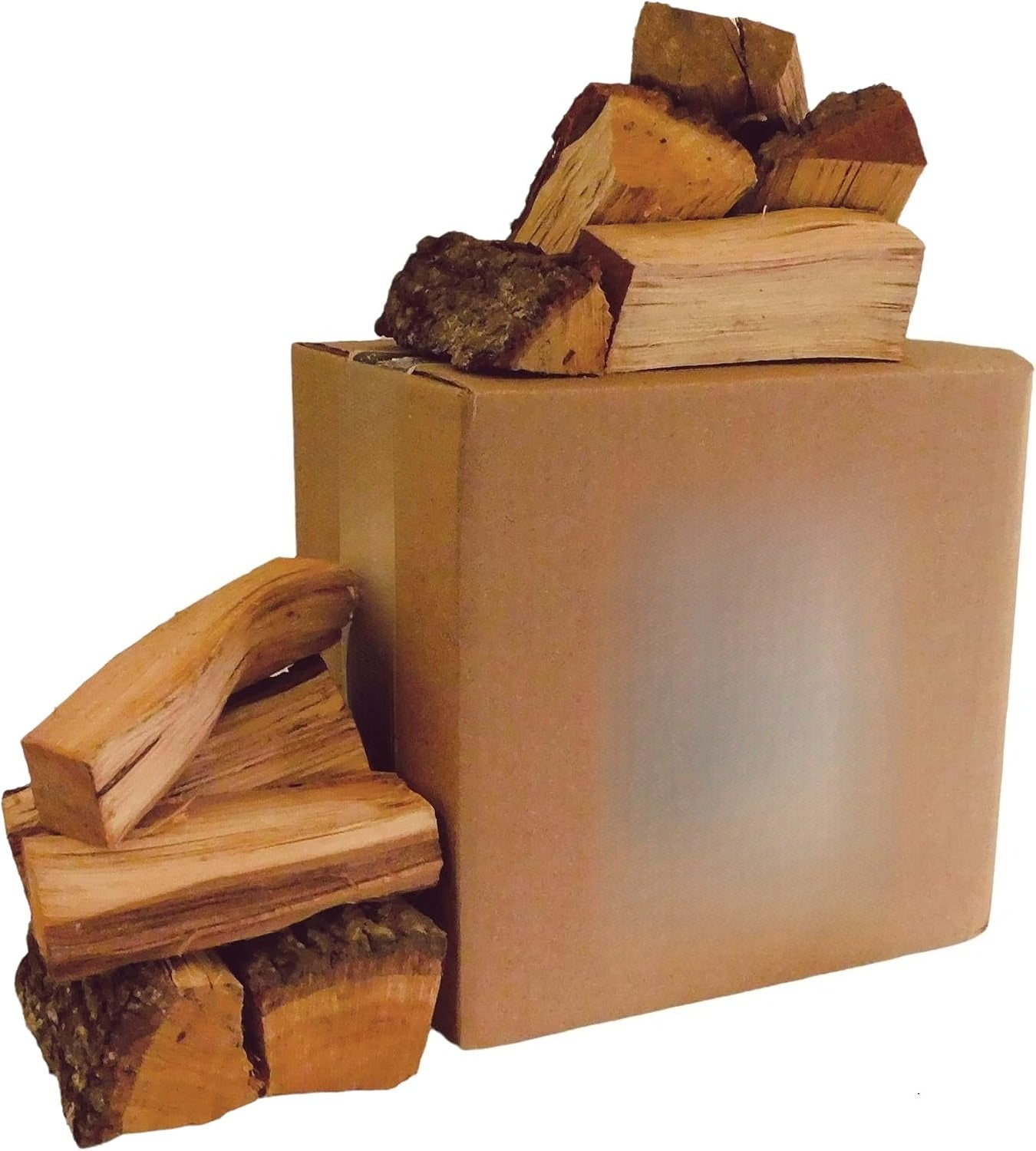 Smoking Wood Mini Splits 6‑Inch Hickory Hardwood Logs