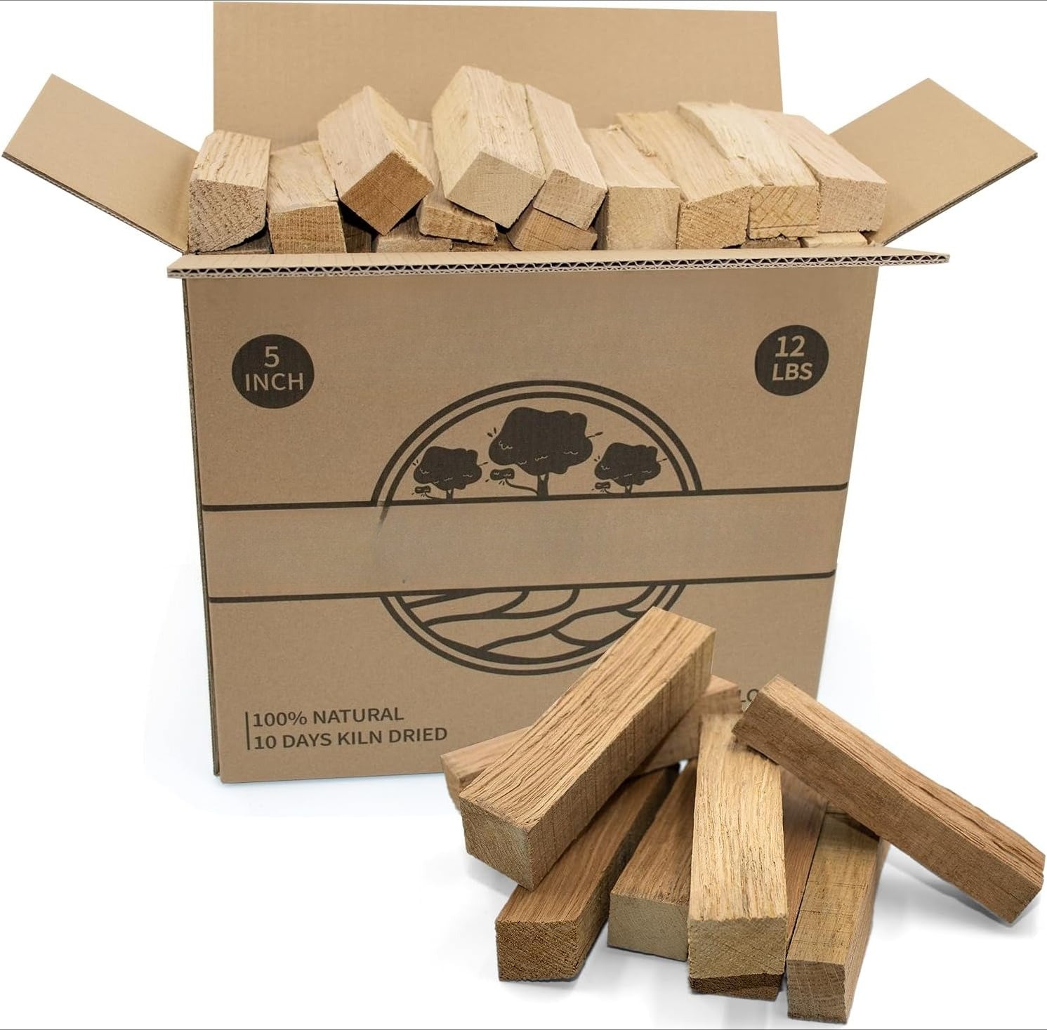 Oak Wood for Pizza Ovens 12 Lbs