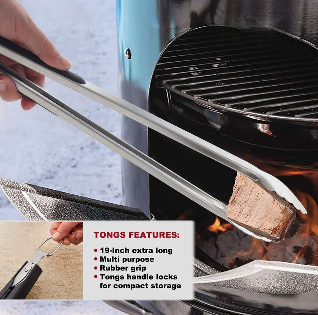 4Pcs Heavy Duty Grill Tool Set