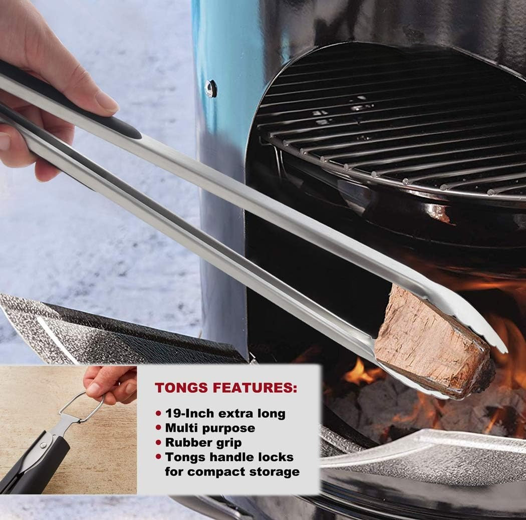 4Pcs Heavy Duty Grill Tool Set