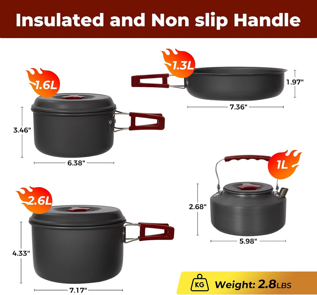Camping Cookware Set