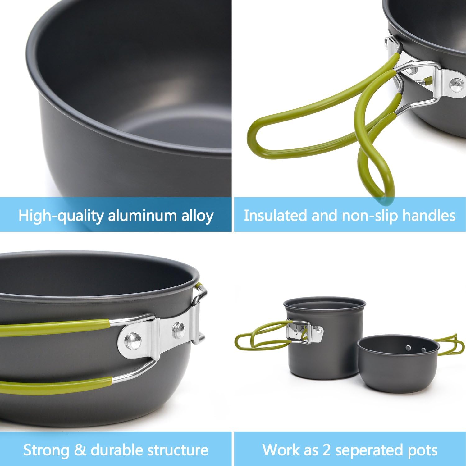 Camping Cookware Stove Set