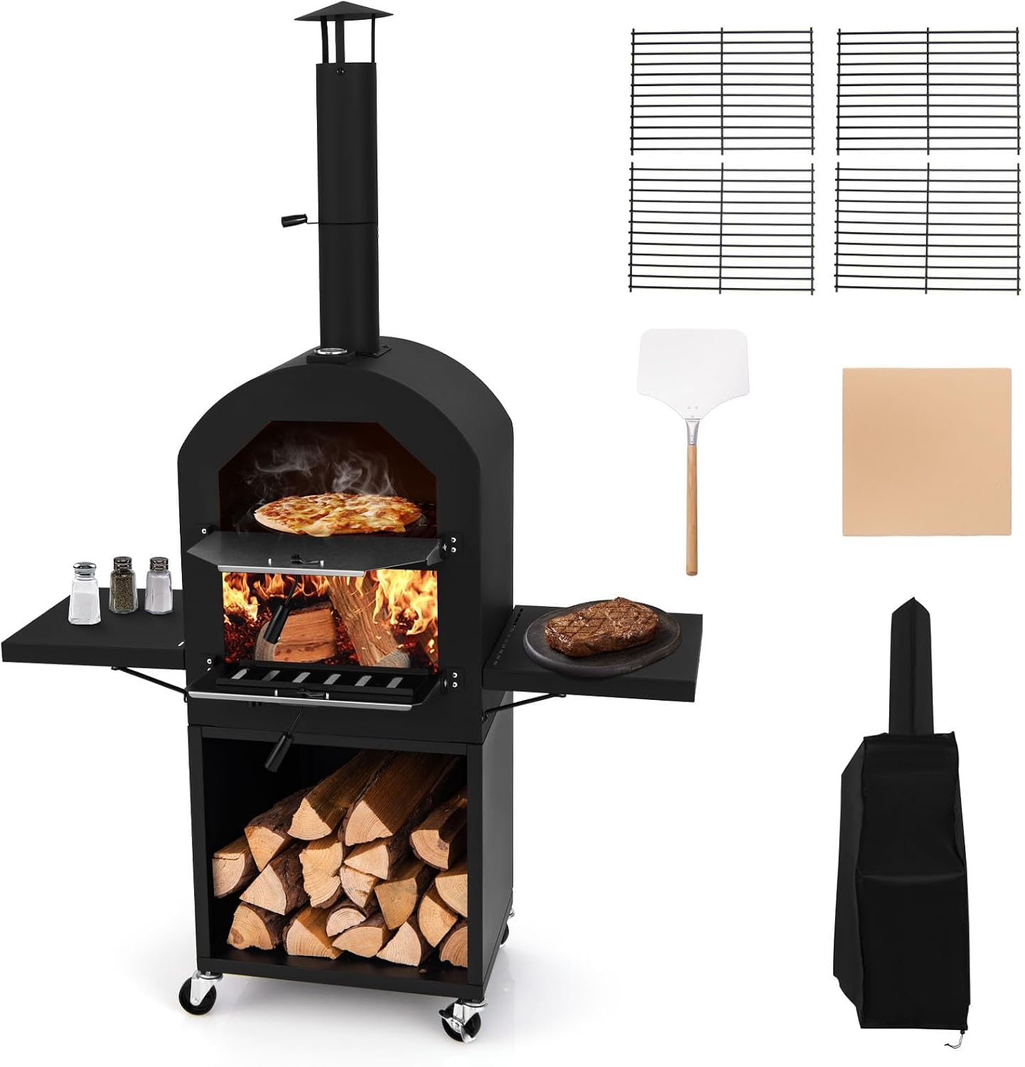 Outdoor Wood Fired Pizza Oven