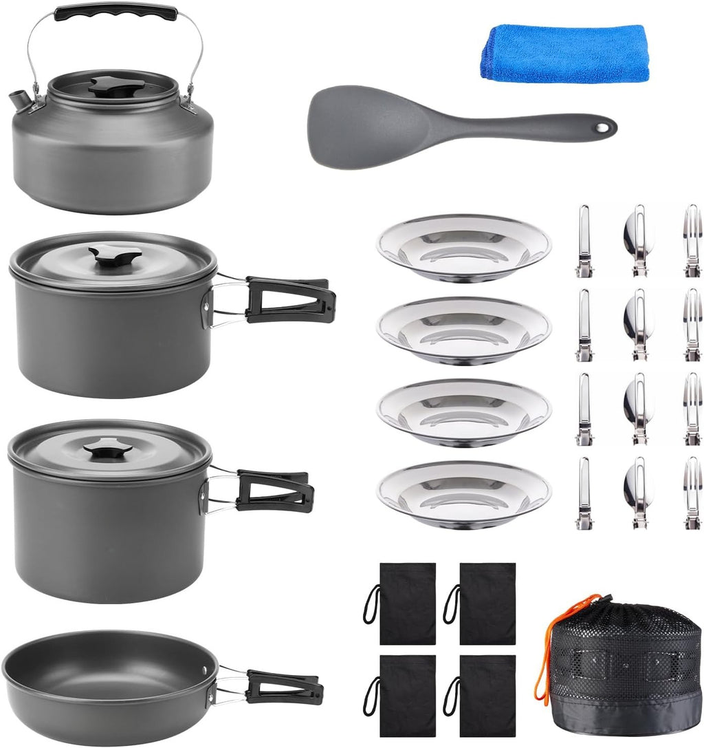 27pcs Camping Cooking Set