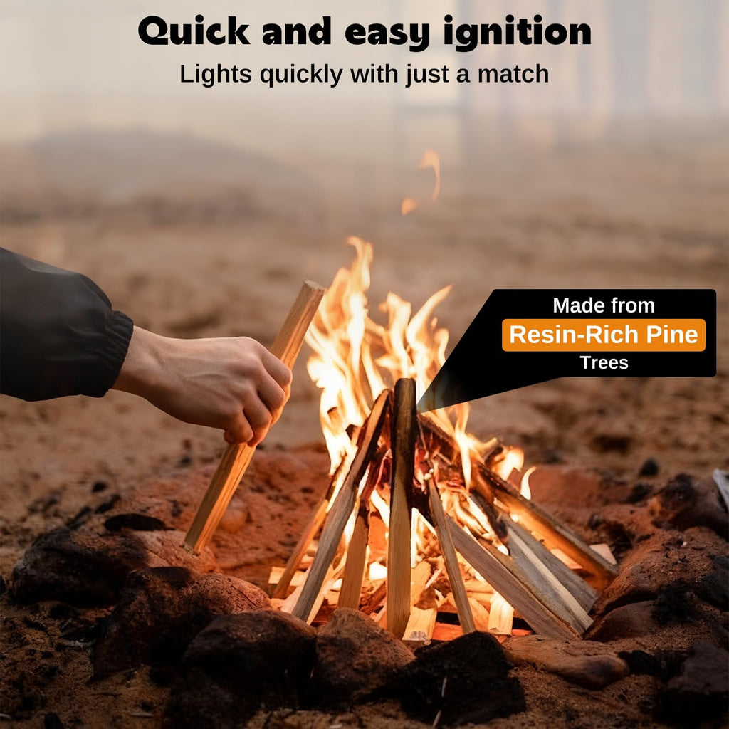 10LB Fatwood Fire Starter Sticks