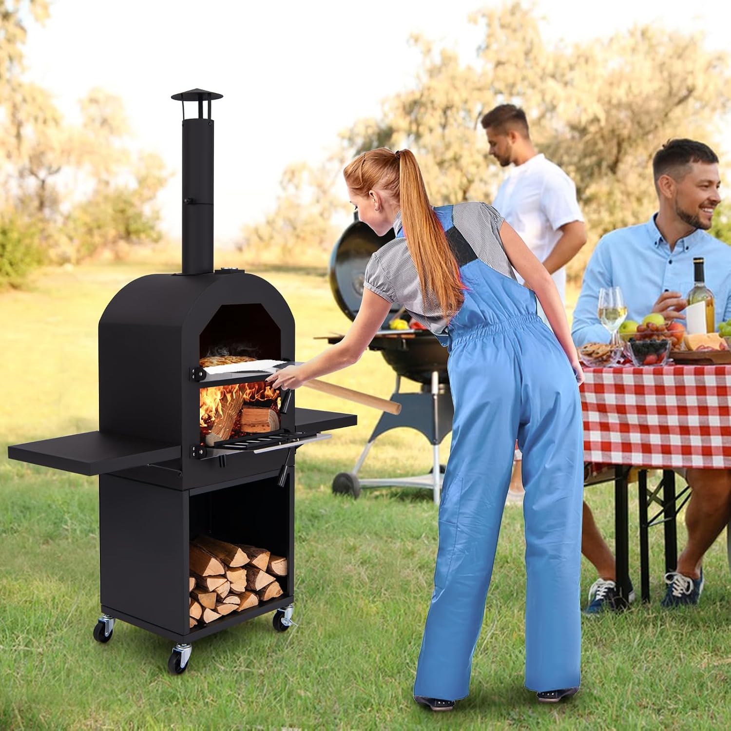 Outdoor Wood Fired Pizza Oven