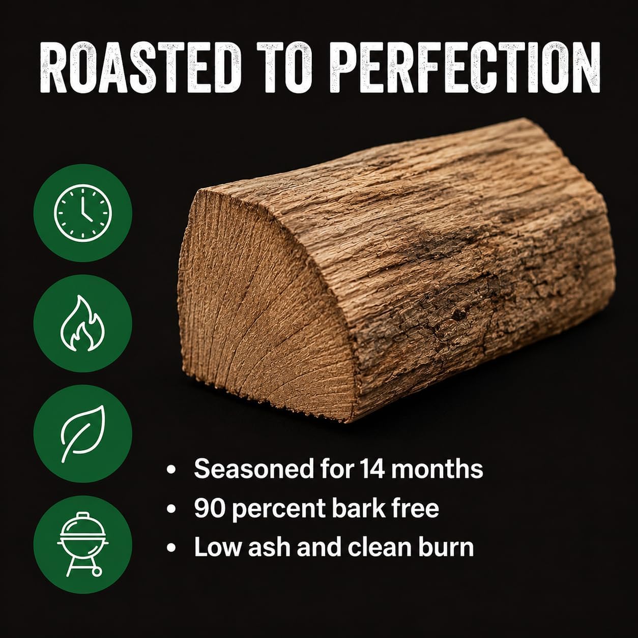 12‑Inch Firewood Logs 20 Lbs