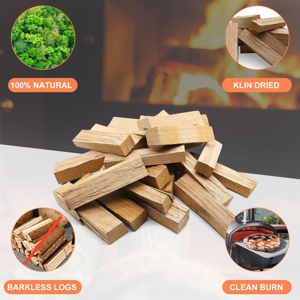 Oak Wood for Pizza Ovens 12 Lbs