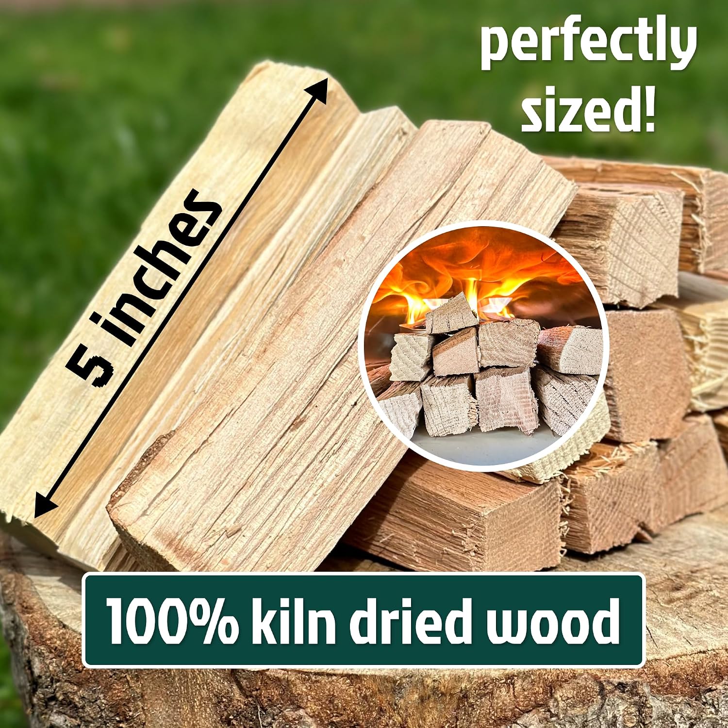 5‑Inch Universal Cooking Firewood 14Lbs