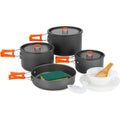 15pcs Camping Cookware Set