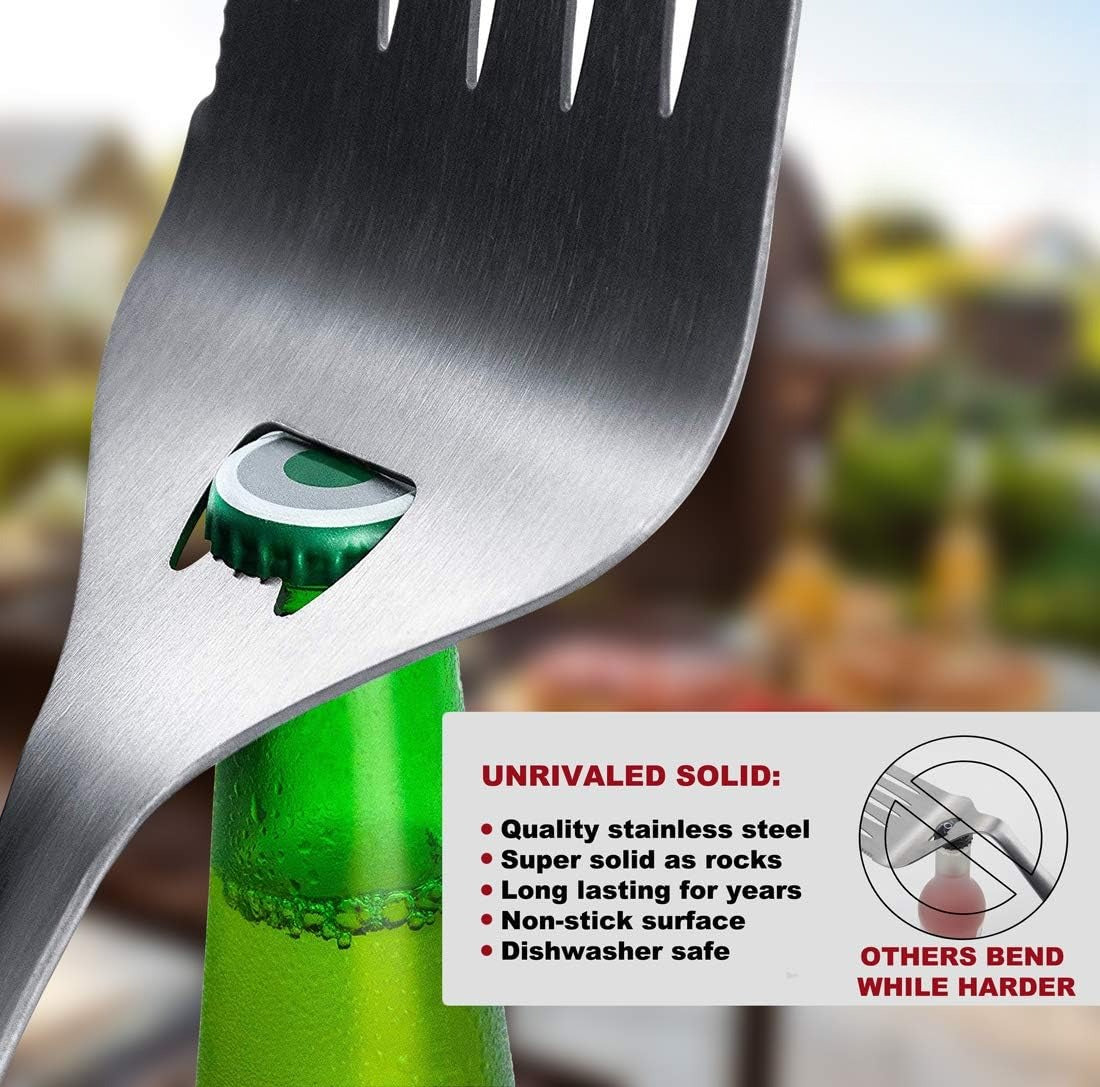 4Pcs Heavy Duty Grill Tool Set