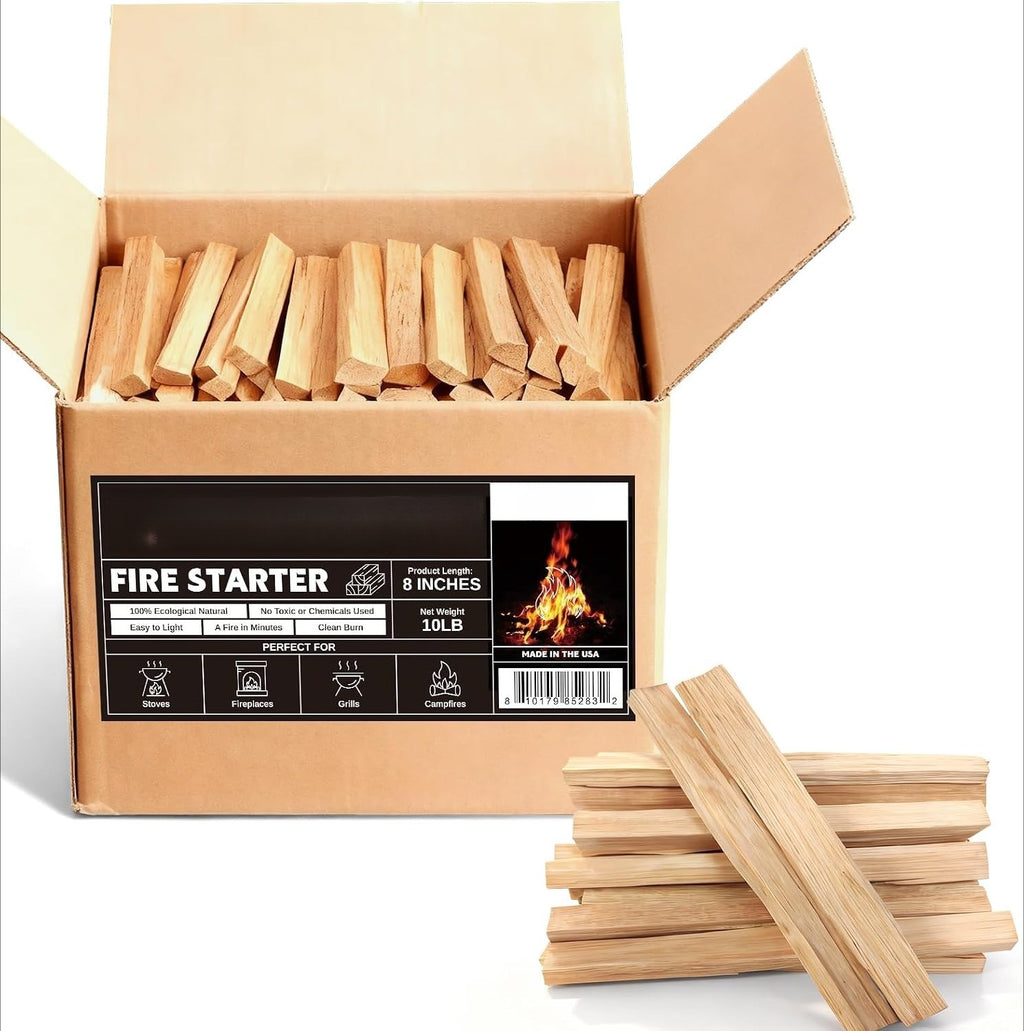 10LB Fatwood Fire Starter Sticks
