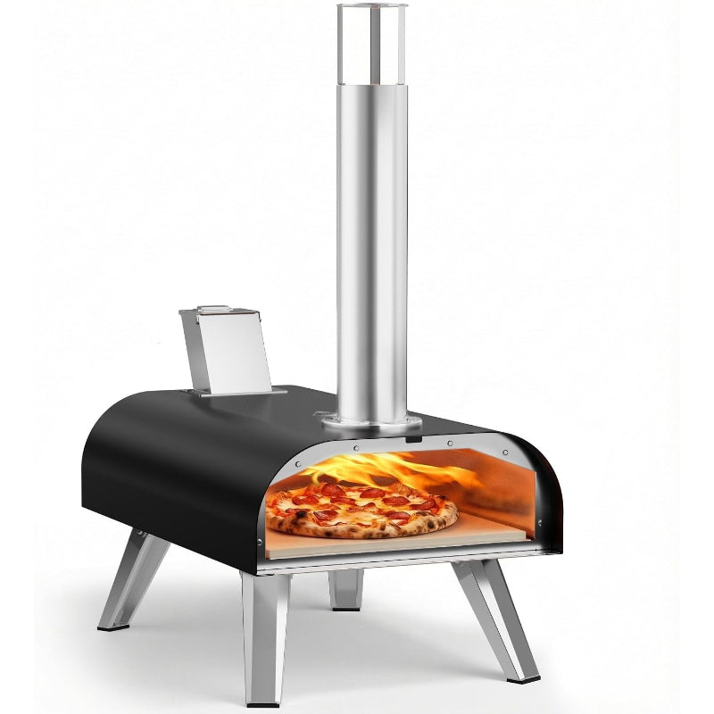 12" Multi‑Fuel Outdoor Pizza Oven