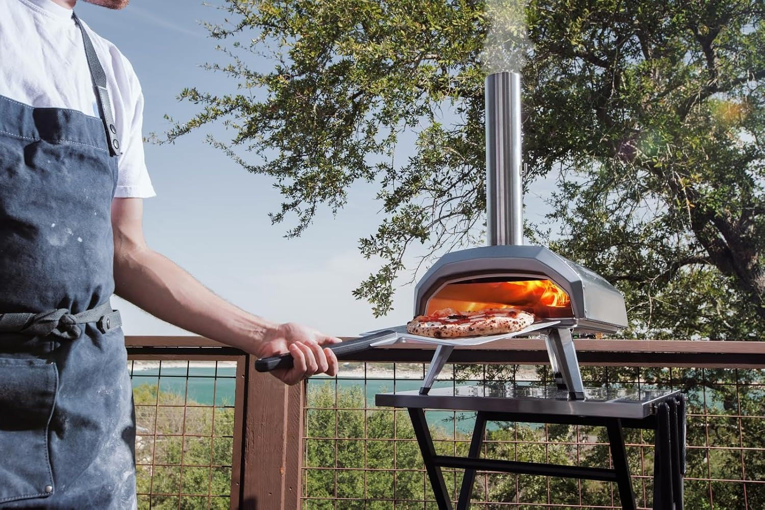 12 Multi‑Fuel Pizza Oven